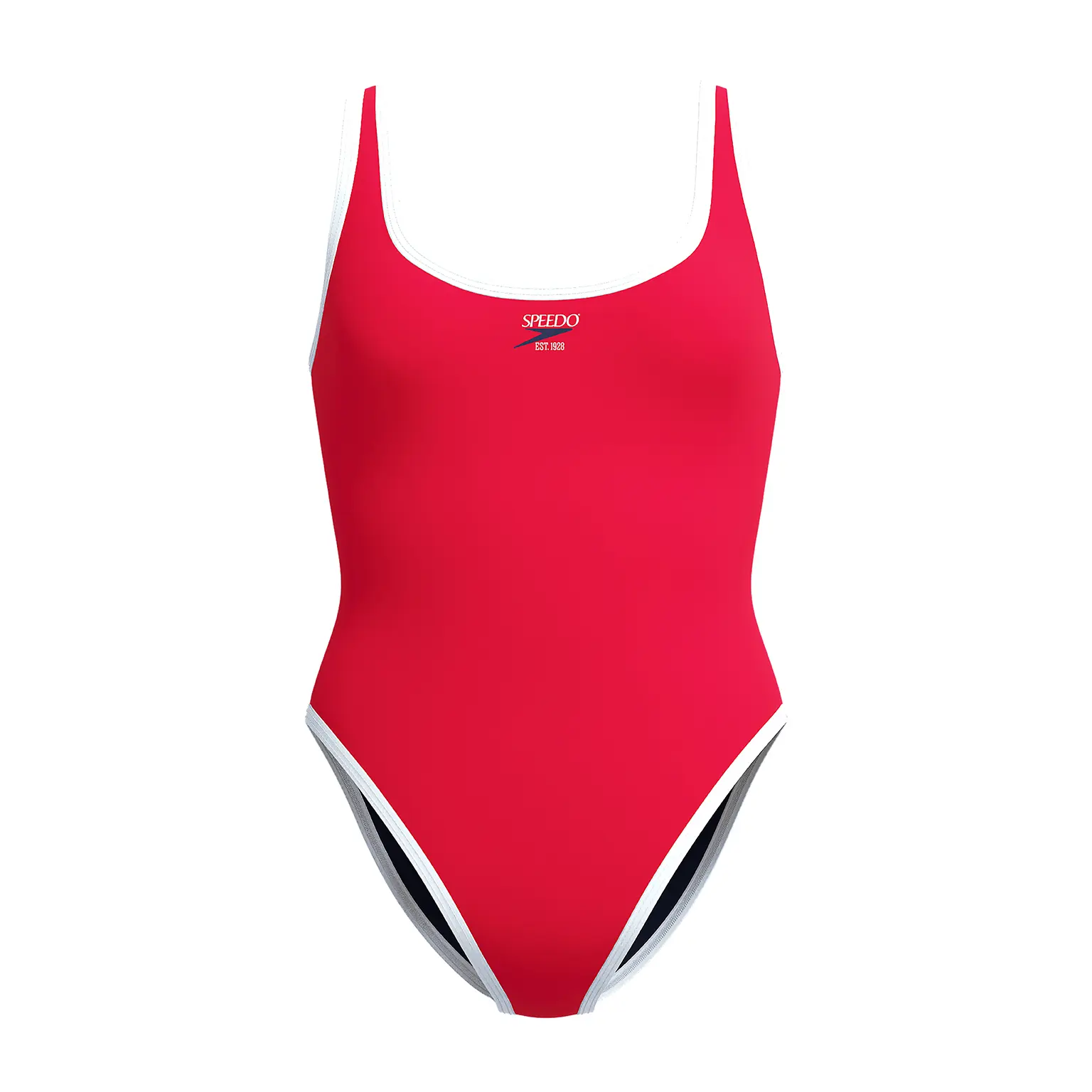 Badeanzug, Damen Speedo Solid Bound Scoop
