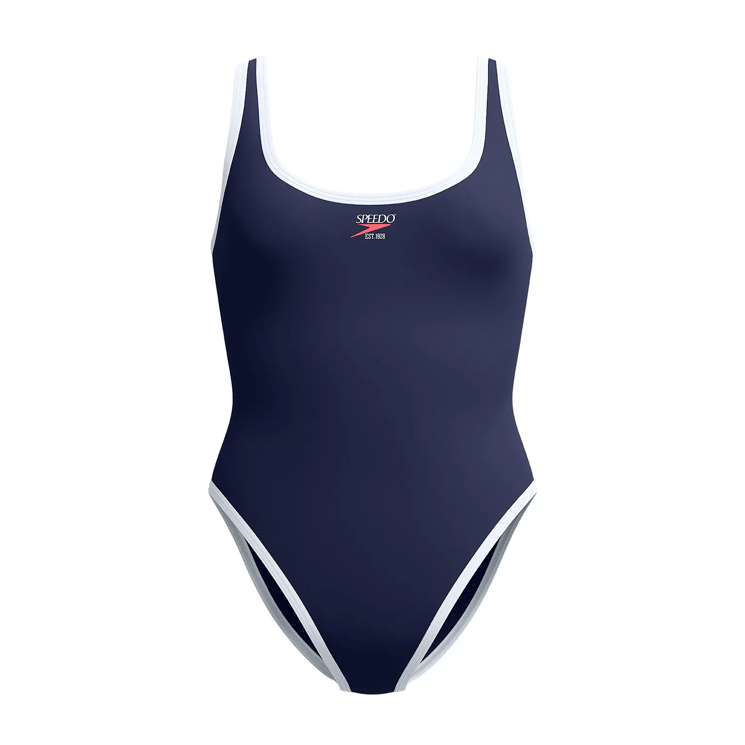Dames zwempak uit 1 stuk Speedo SOLID Bound Scoop