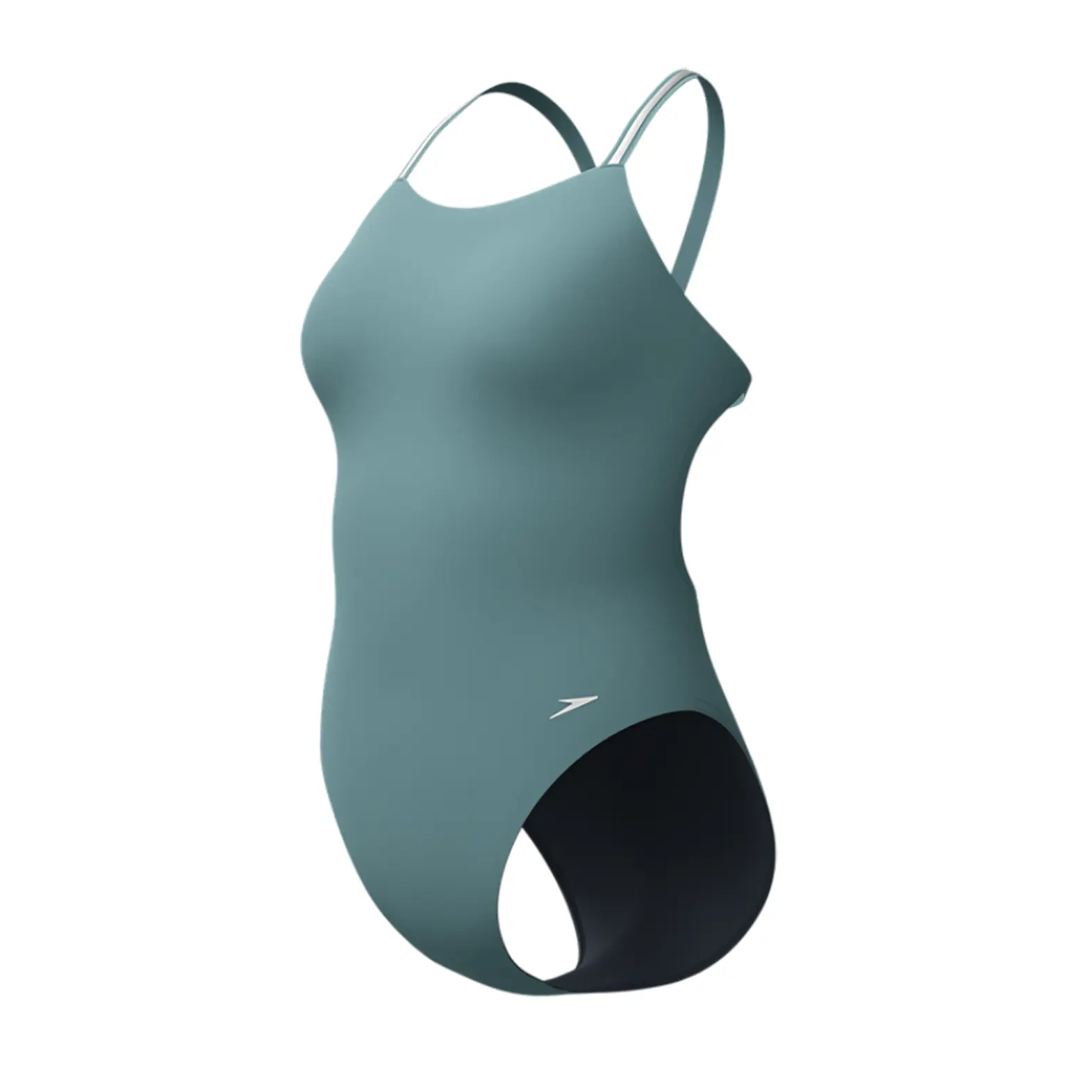 Einteiler Badeanzug Damen mit V-Ausschnitt hinten Speedo End+ Vanquisher Active