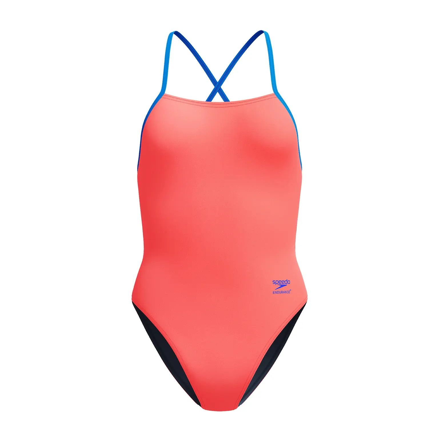Speedo Fl Solid Tie Back Zwemkleding Oranje UK 34 Vrouw