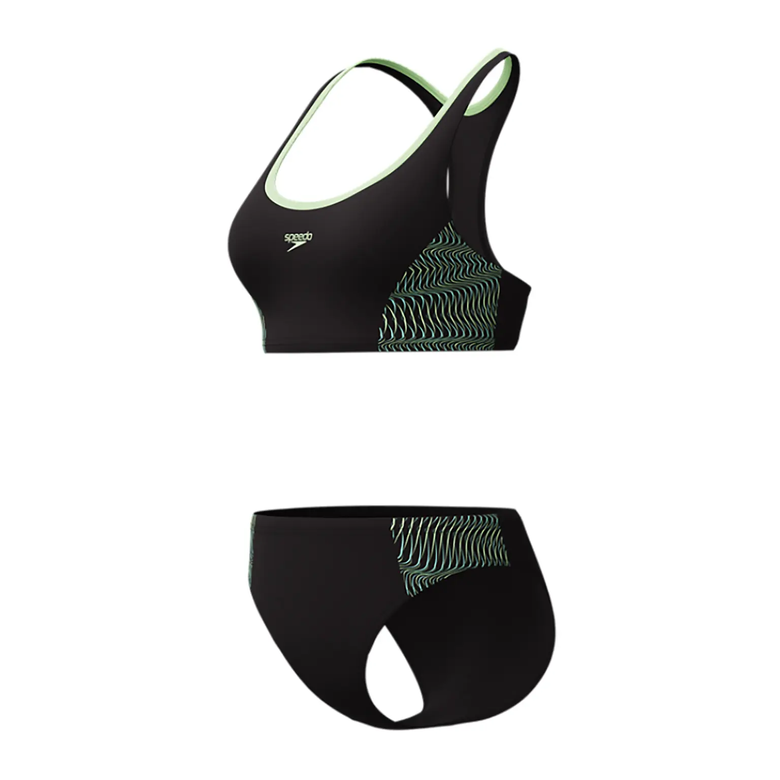 Dames zwempak 2-delig Speedo Placem Racerback