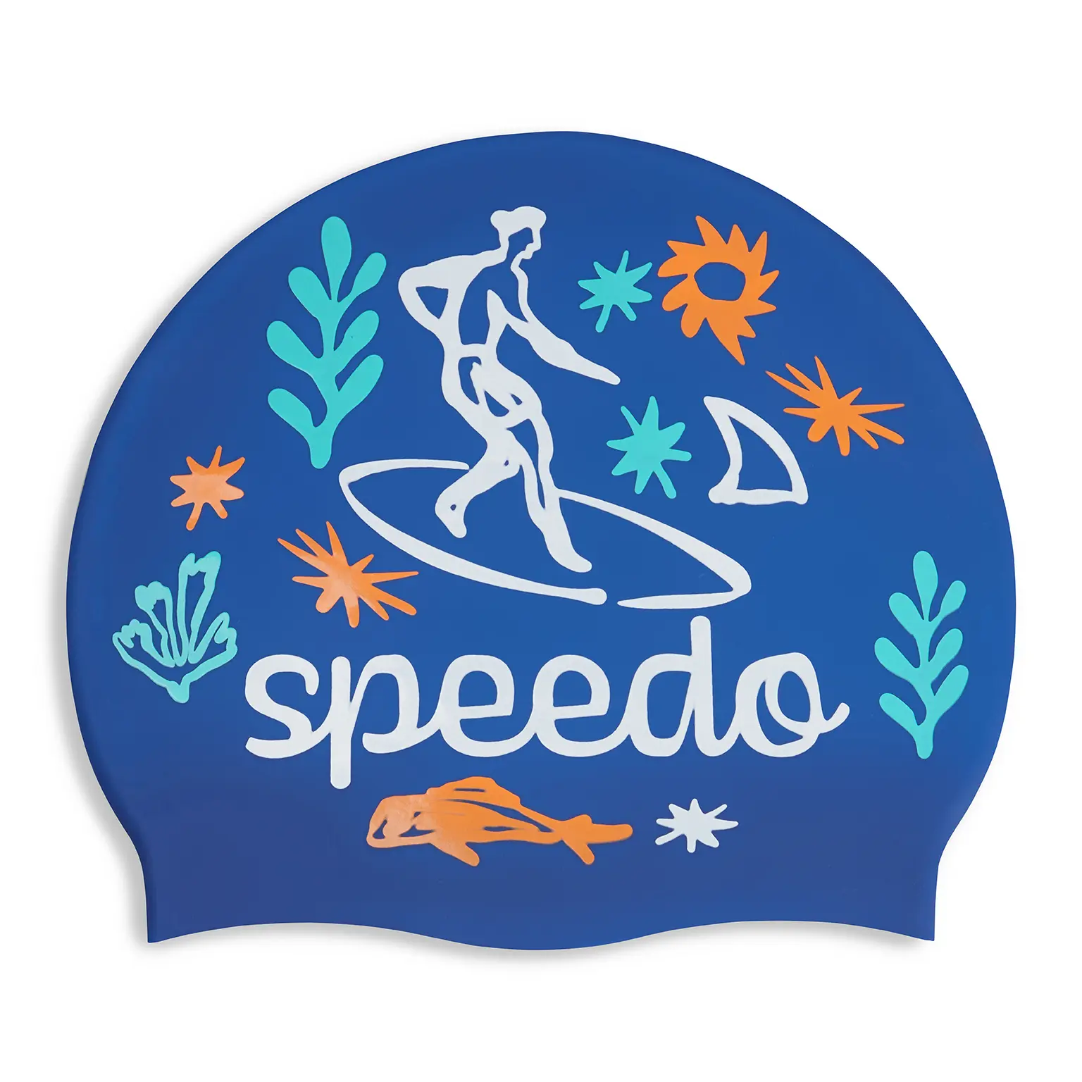 Schwimmhaube Kind Speedo Slogan