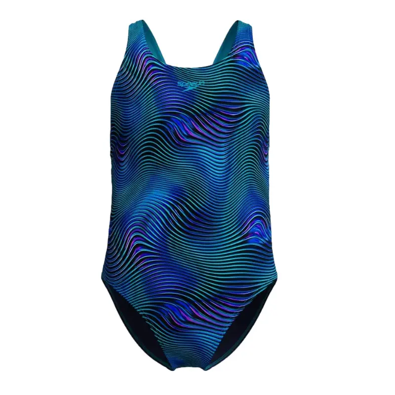 Badeanzug, Mädchen Speedo Print Leaderb