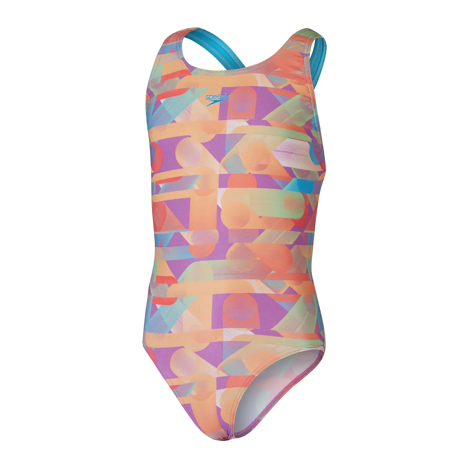 Eing piece Badeshorts bedruckt Mädchen Speedo