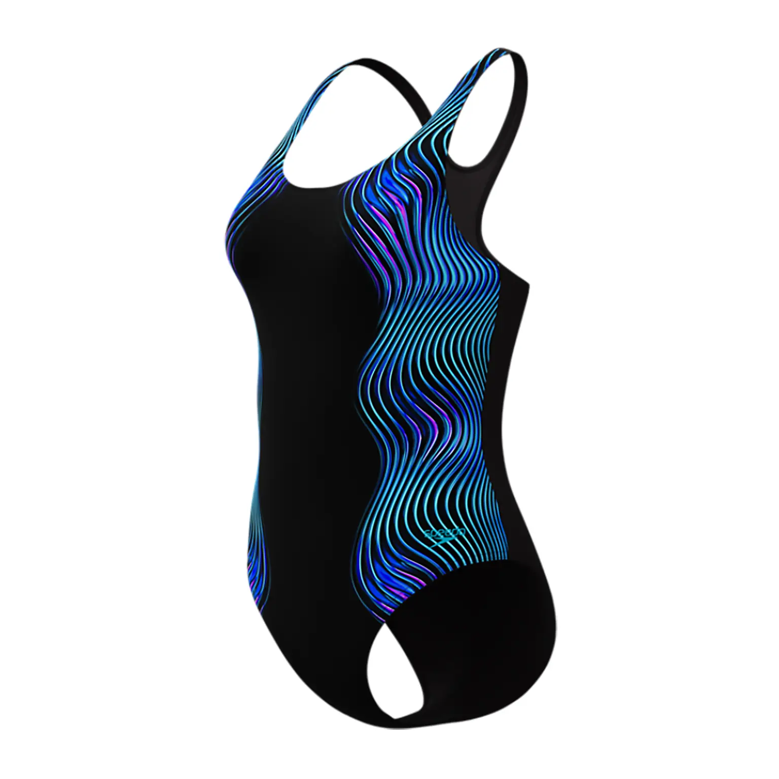 Badeanzug, Damen Speedo Print Medalist