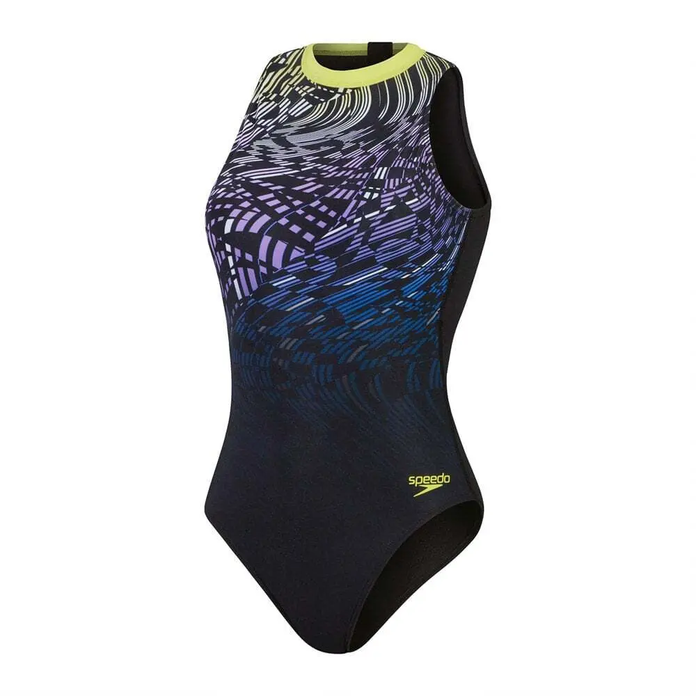 Badeanzug, Damen Speedo Print Hydrasuit