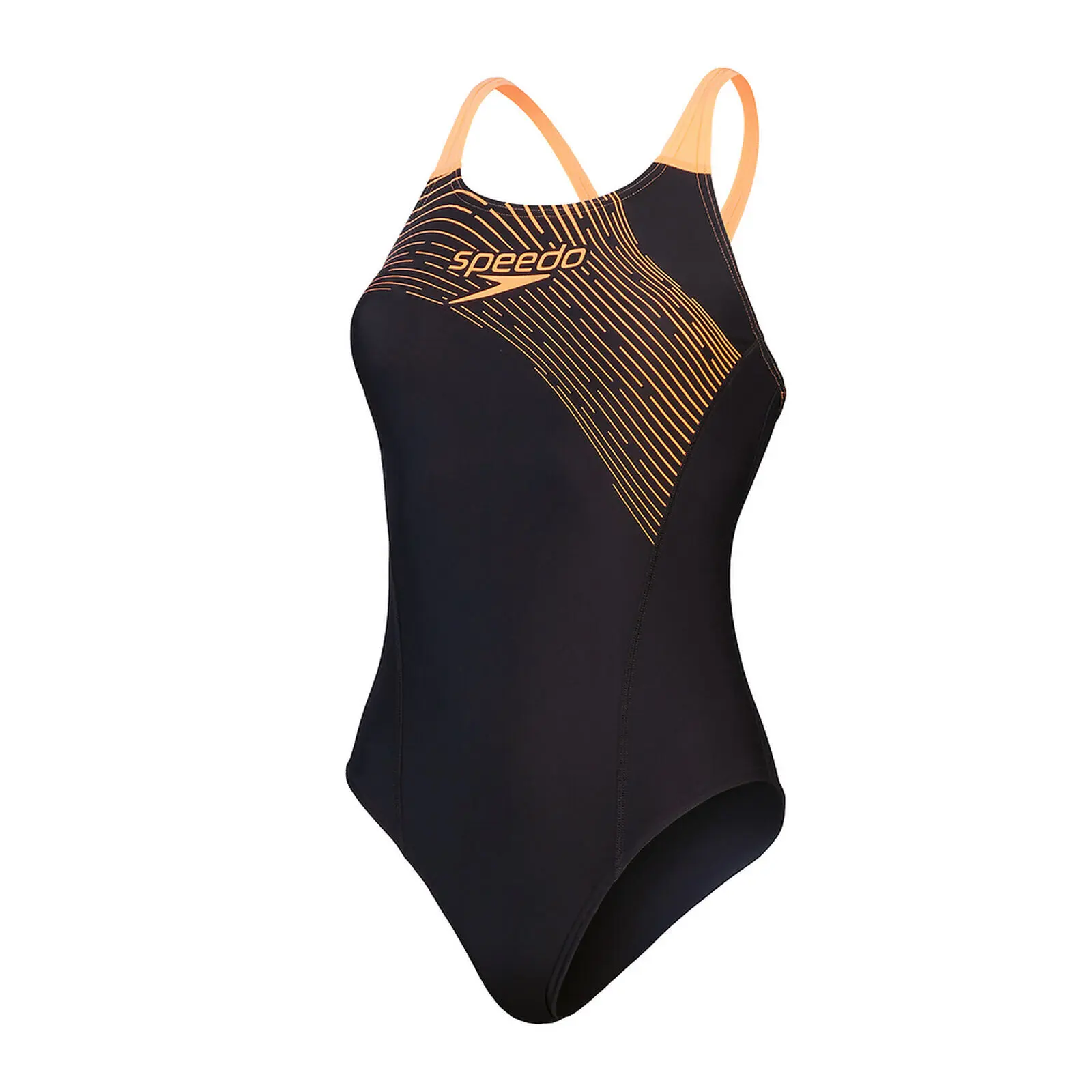 Badeanzug, Damen Speedo Eco Medley Logo