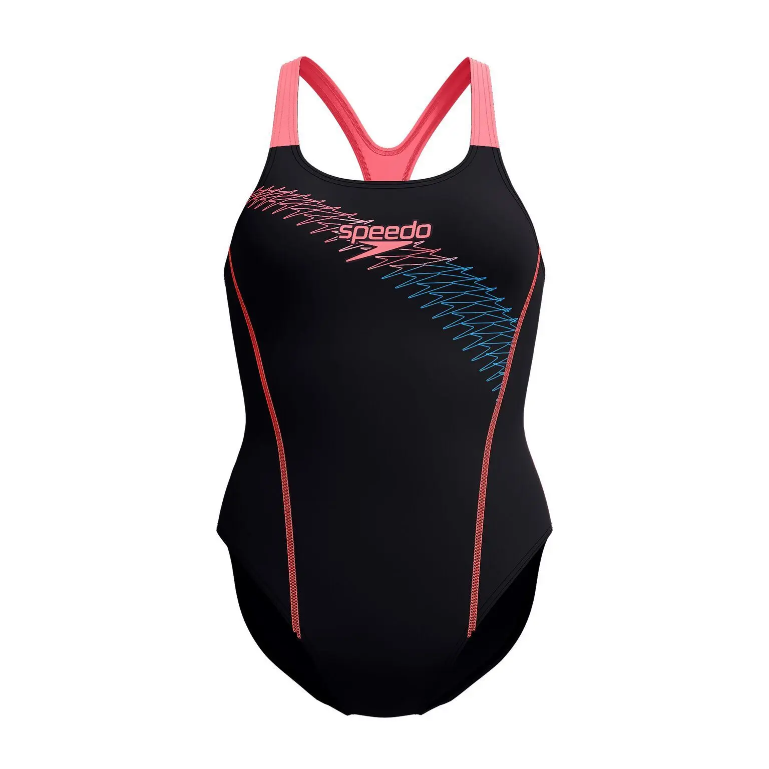 Badeanzug, Damen Speedo Eco Medley Logo Medalist