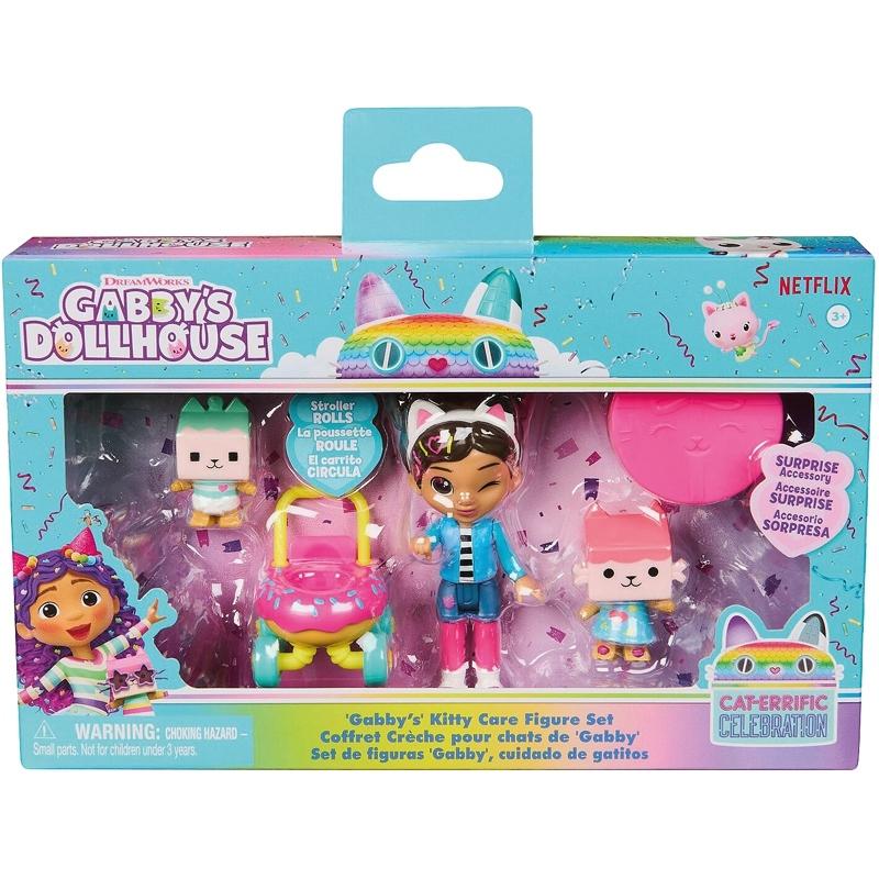 0778988600450 - Gabbys Dollhouse Freunde Katzenpflege Figuren-Set