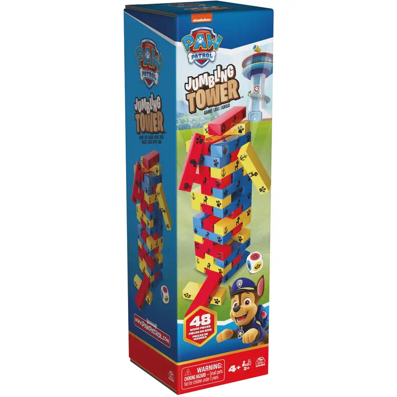Geschicklichkeitsspiele Spin Master Jenga Paw Patrol