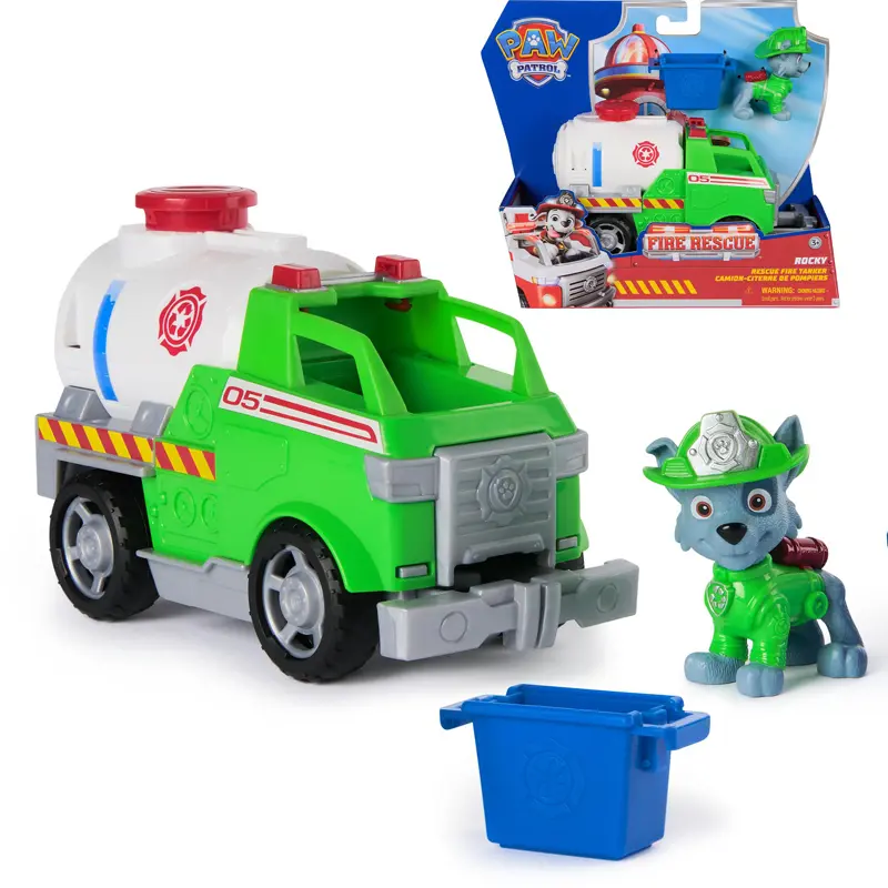 Fahrzeugspielzeug mit Figur Rescue Rocky Paw Patrol Spin Master