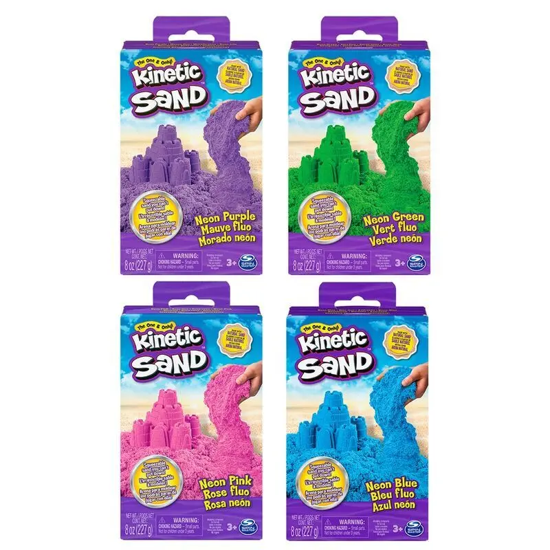 0778988124963 - Konstruktionsspiele Kinetic Sand Mouldable sand assorted