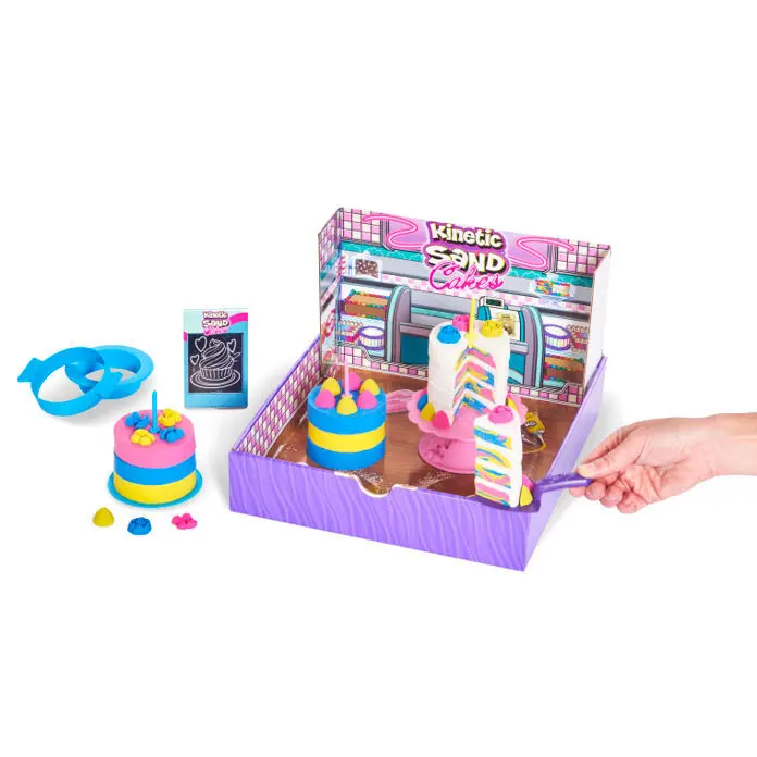 0778988495575 - Spiele mit Fantasie Kinetic Sand Rainbow Cake Shoppe