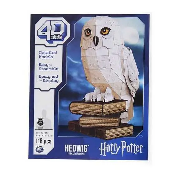 0681147013384 - Puzzle Harry Potter 4D Build - Hedwig 3D Puzzle