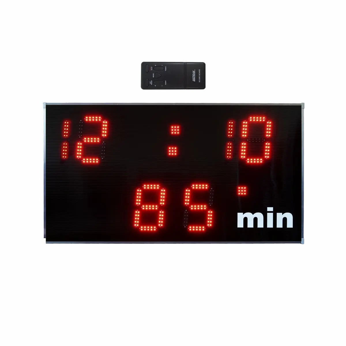 Sporti Panneau d'affichage 19 minutes avec télécommande Derby, Noir, Taille TU