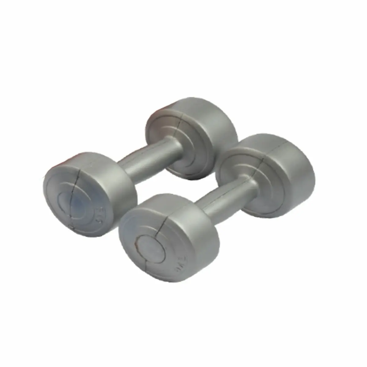 Sporti Paire d'haltère ciment 2 Kg, Gris, Taille 2 Kg