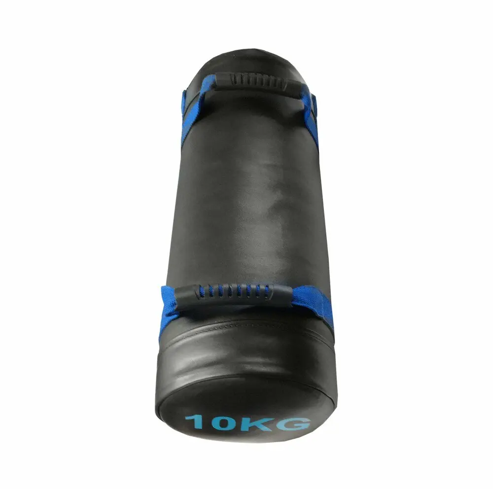 Sporti Sac de sable musculation 10 Kg, Noir, Taille 10 Kg
