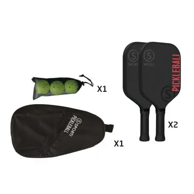 Pickleball-Set aus Fiberglas Sporti Indoor
