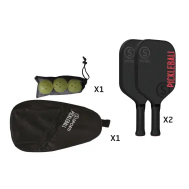 Pickleball-Set aus Fiberglas Sporti Outdoor