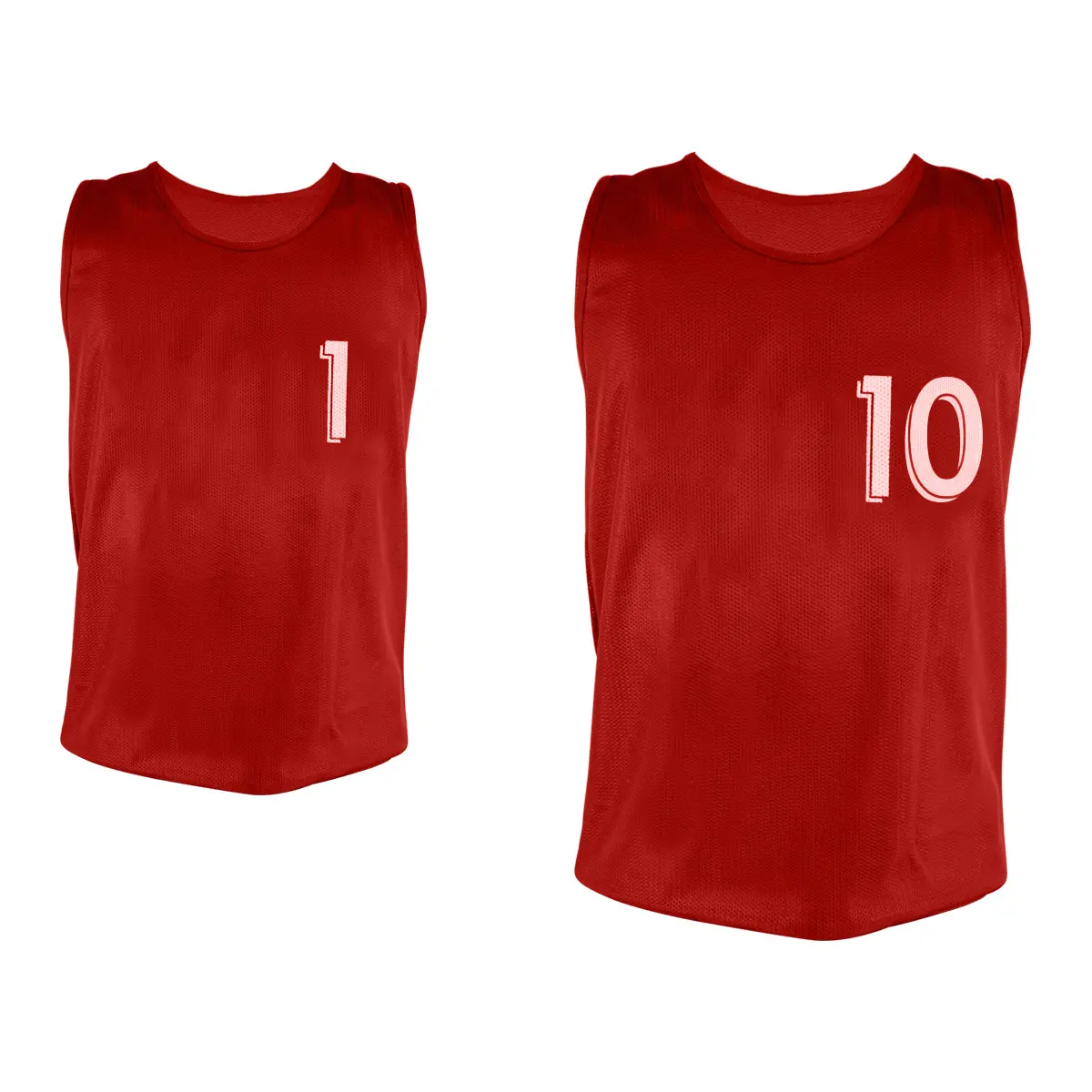 Nummerierte Chasubles von 1 bis 10 Sporti (x10)
