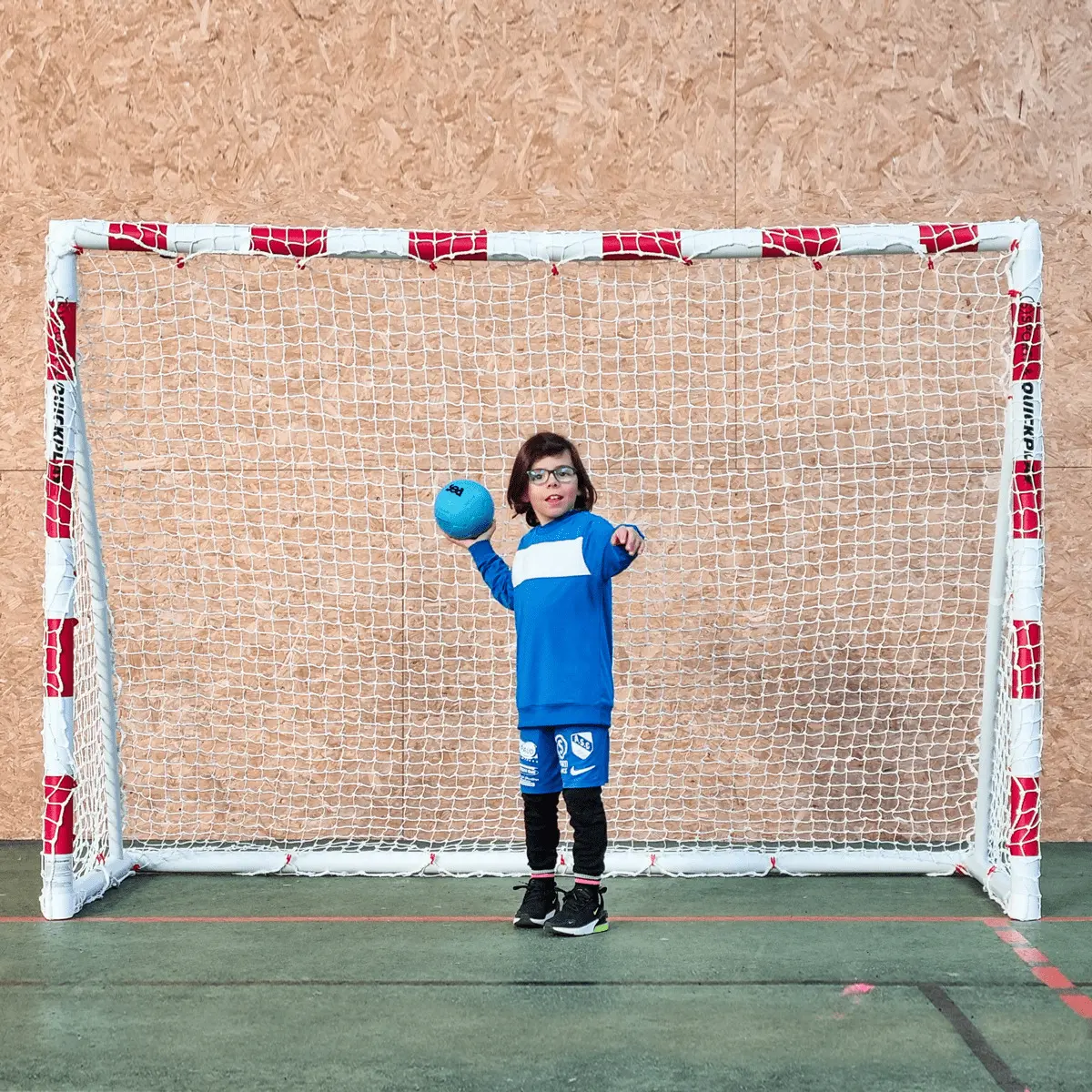 Sporti But de handball PVC, Blanc, Taille TU