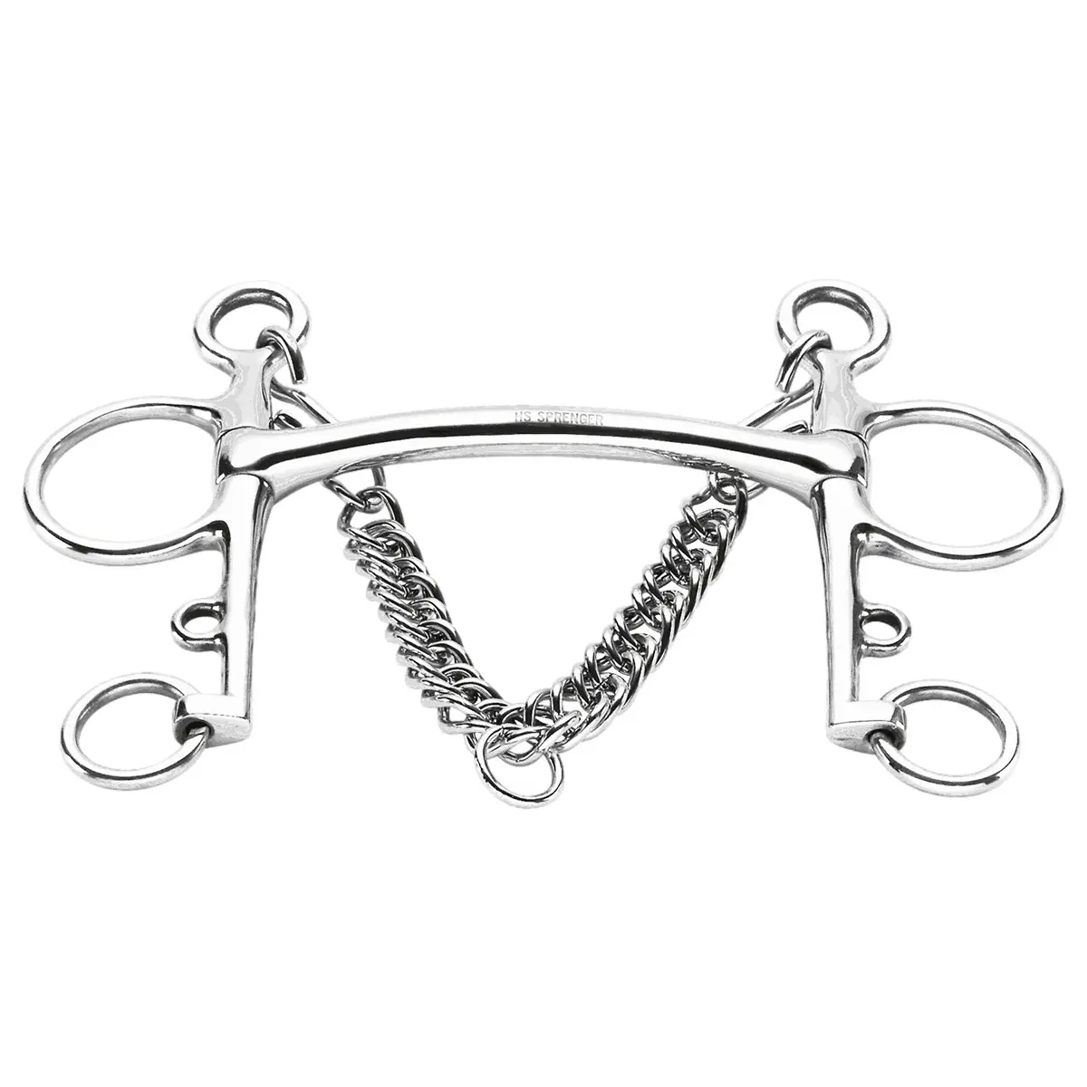 Comparer les prix de Mors pelham pour cheval en acier inoxydable Sprenger Basic