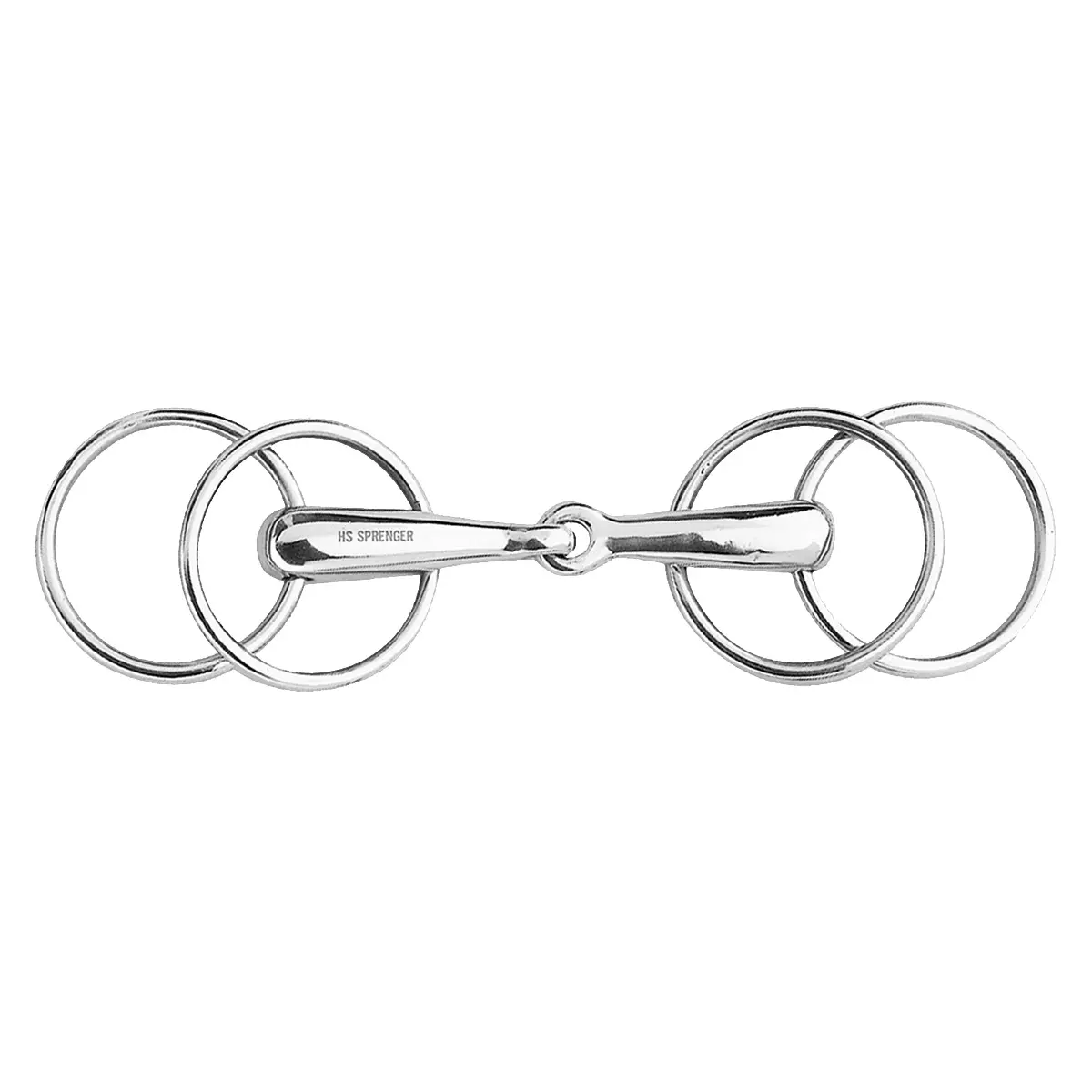 Meilleurs prix pour Mors 2 anneaux pour cheval simple fente Sprenger Basic