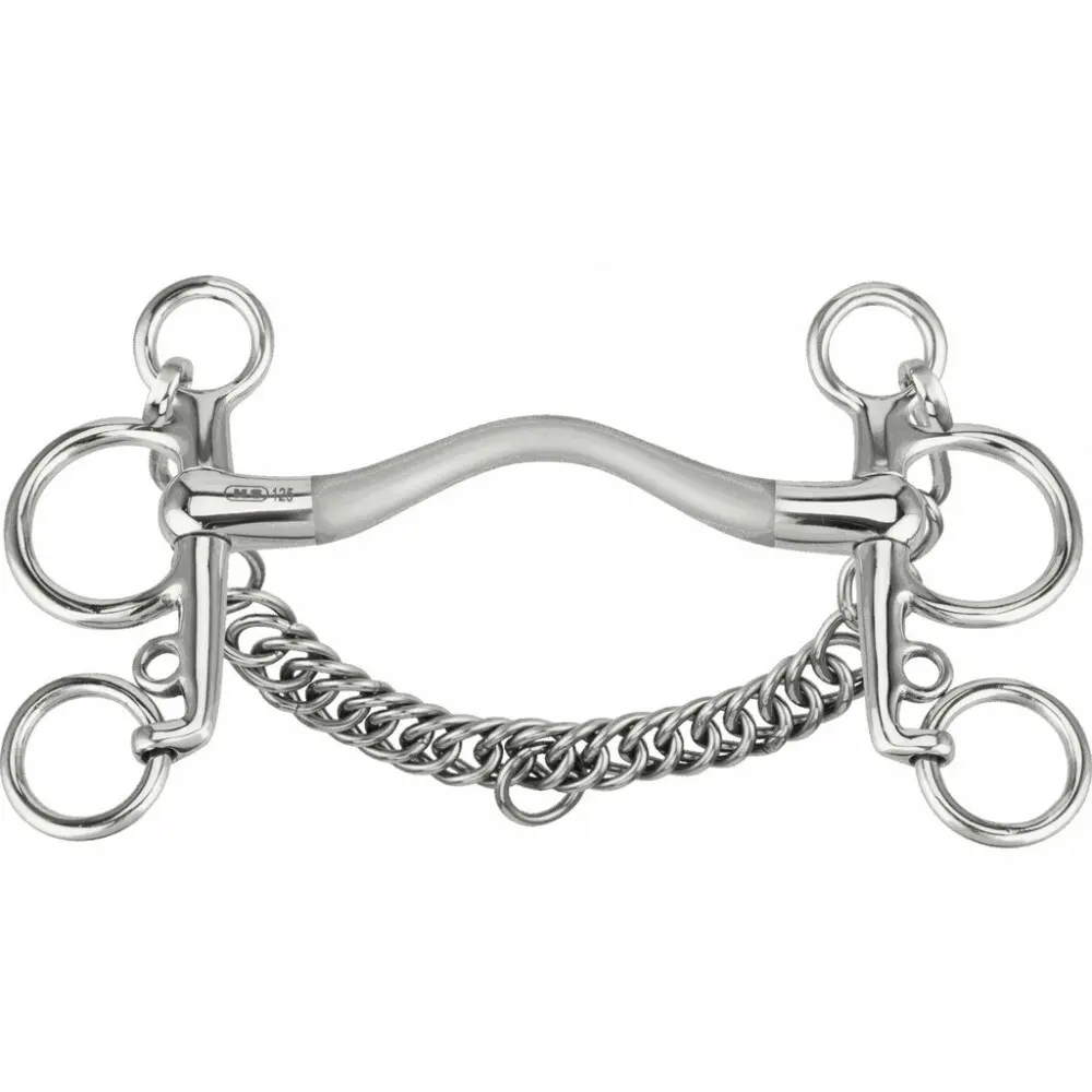 Comparer les prix de Mors pelham passage de langue pour cheval Sprenger Satinox