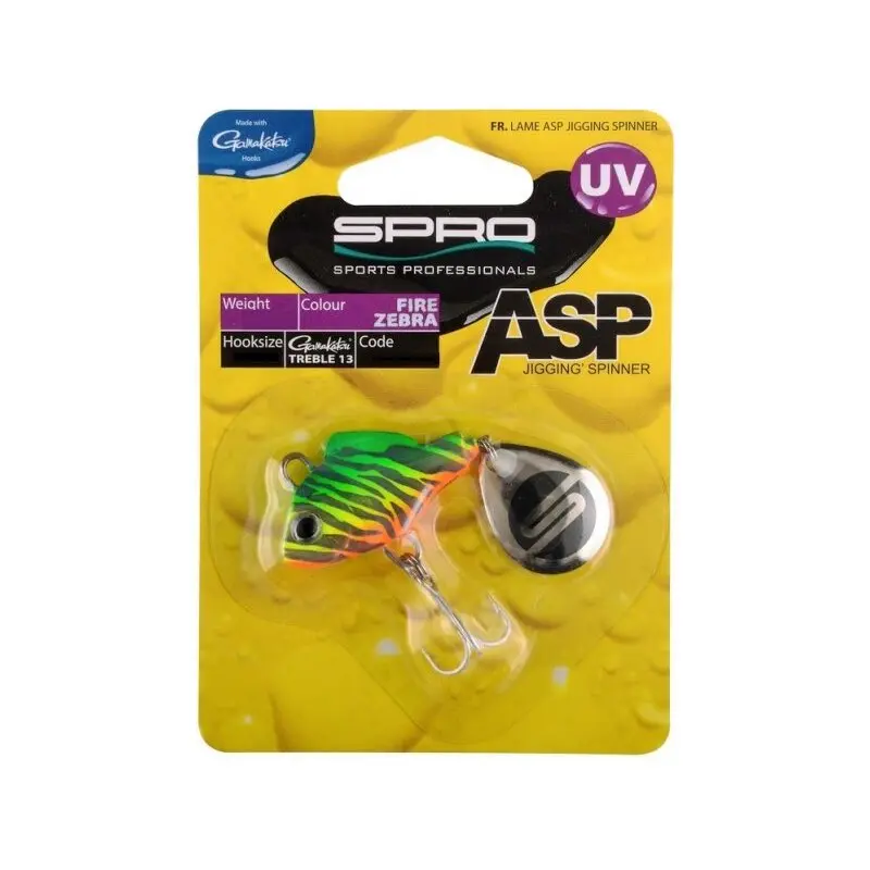 Kunstköder Spro ASP Spinner UV 14 g