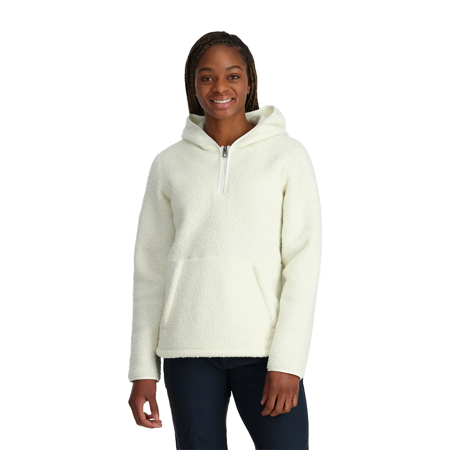 Fleece-Kapuzenpullover, Damen Spyder Cloud