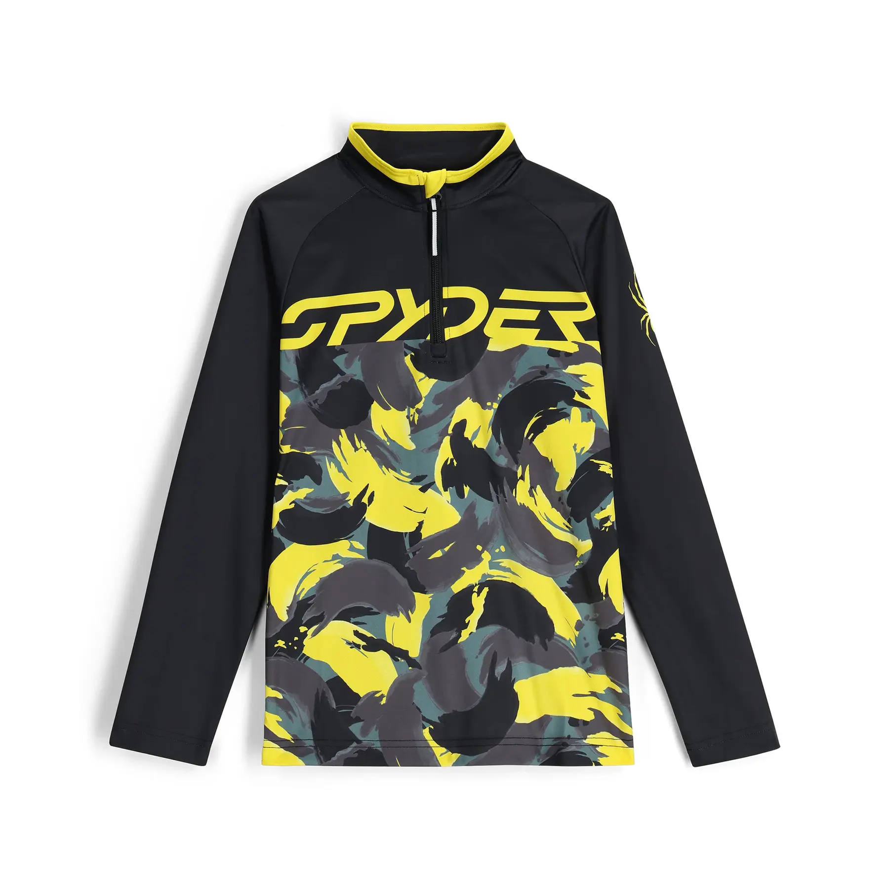 Skijacke 1/2 Reißverschluss Spyder Camo