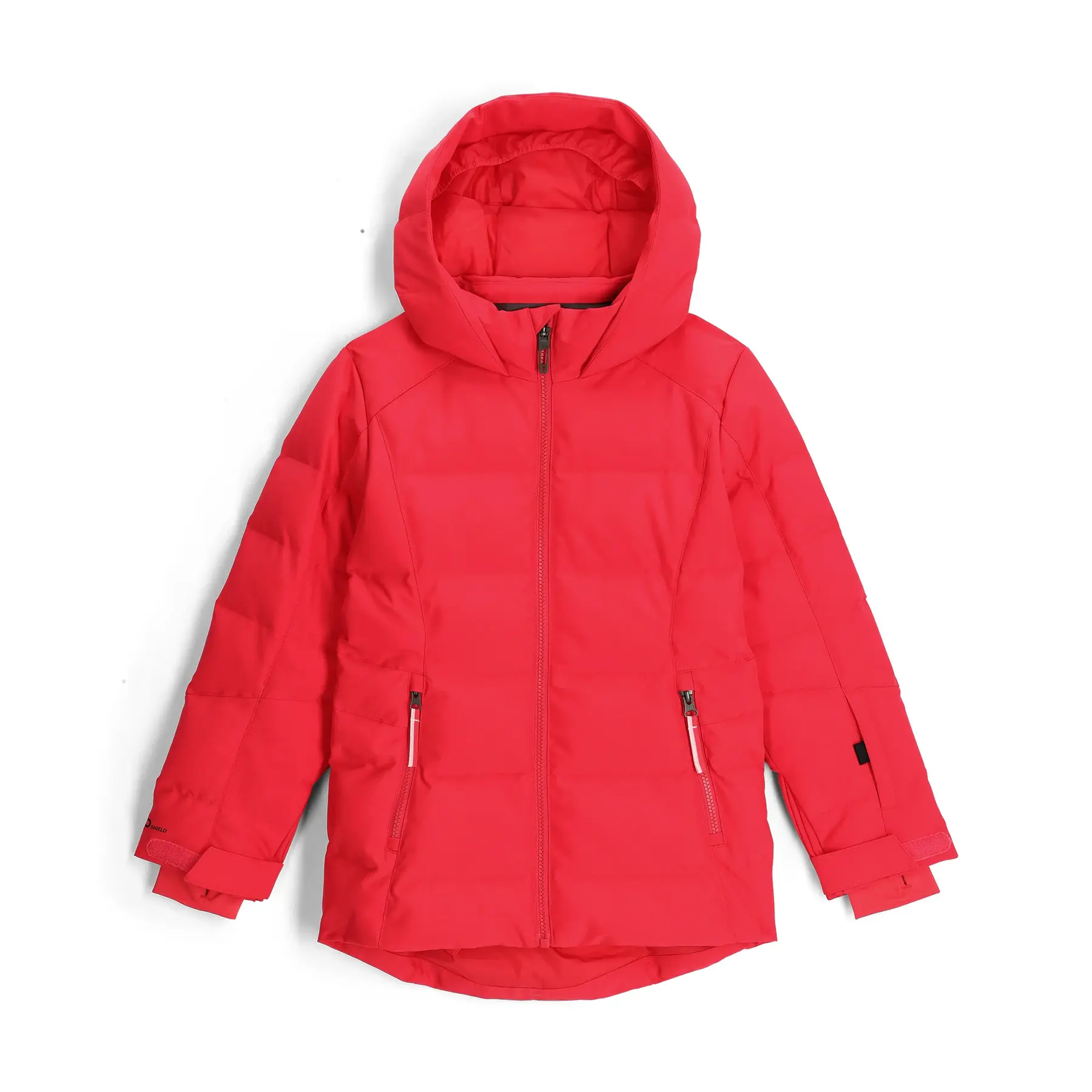 Mädchen-Daunenjacke mit Kapuze Spyder Zadie