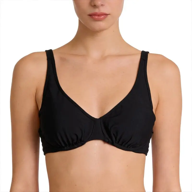 Bikini-Oberteil mit Bügel für Damen Squba