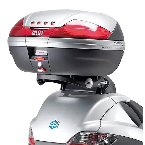 Halter Top Case Scooter Givi 400 (11) - Support top case Givi Monokey Piaggio MP3 Touring 300