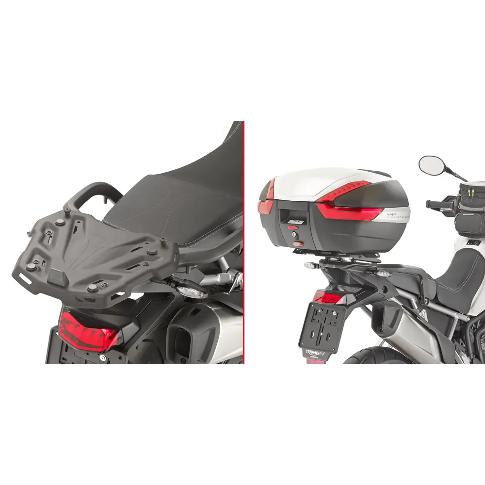 Motorrad-Topcase-Halterung Givi Monokey ou Monolock Triumph Tiger 900 (20 à 21)