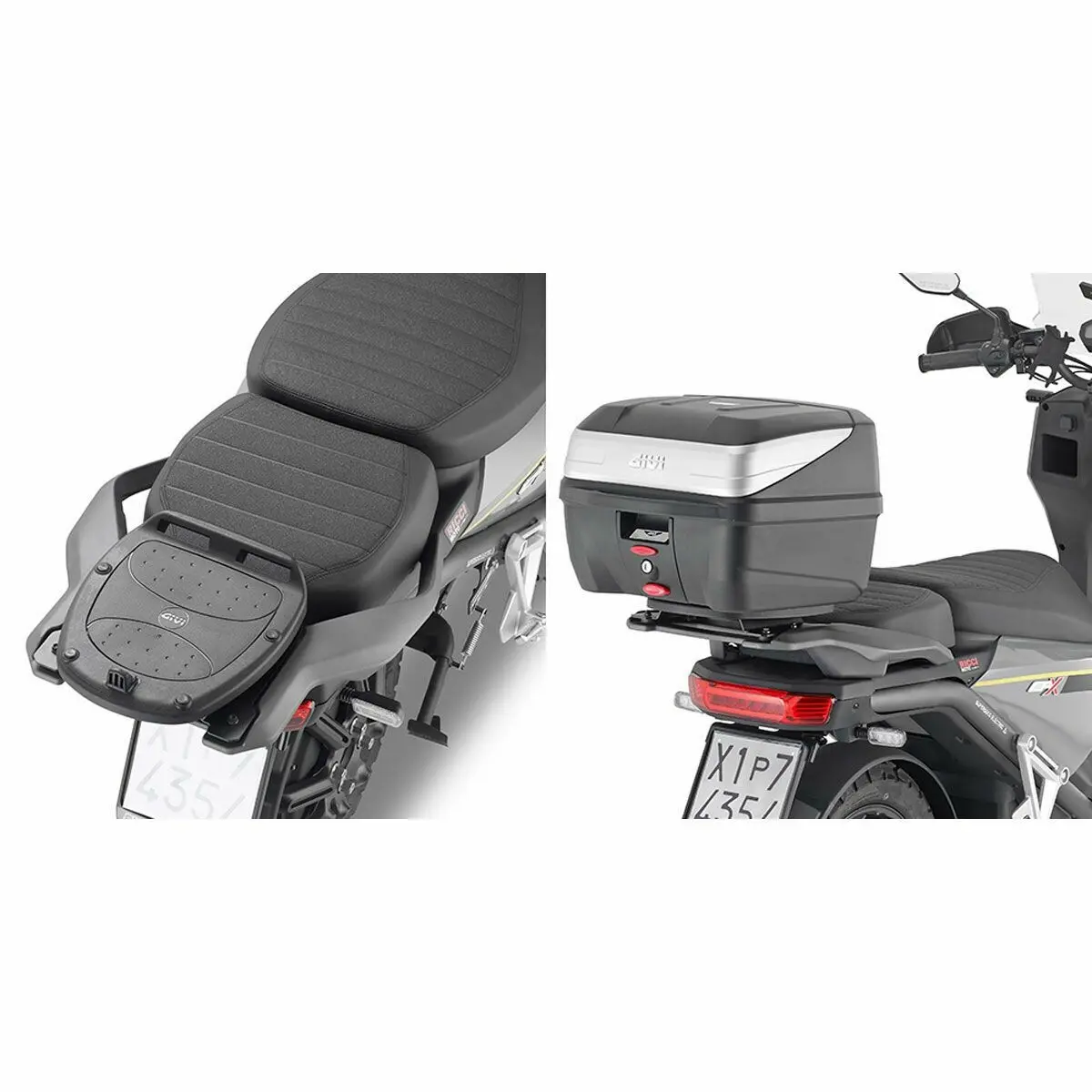 Gepäckträger Givi monolock monokey super soco CPX (21)