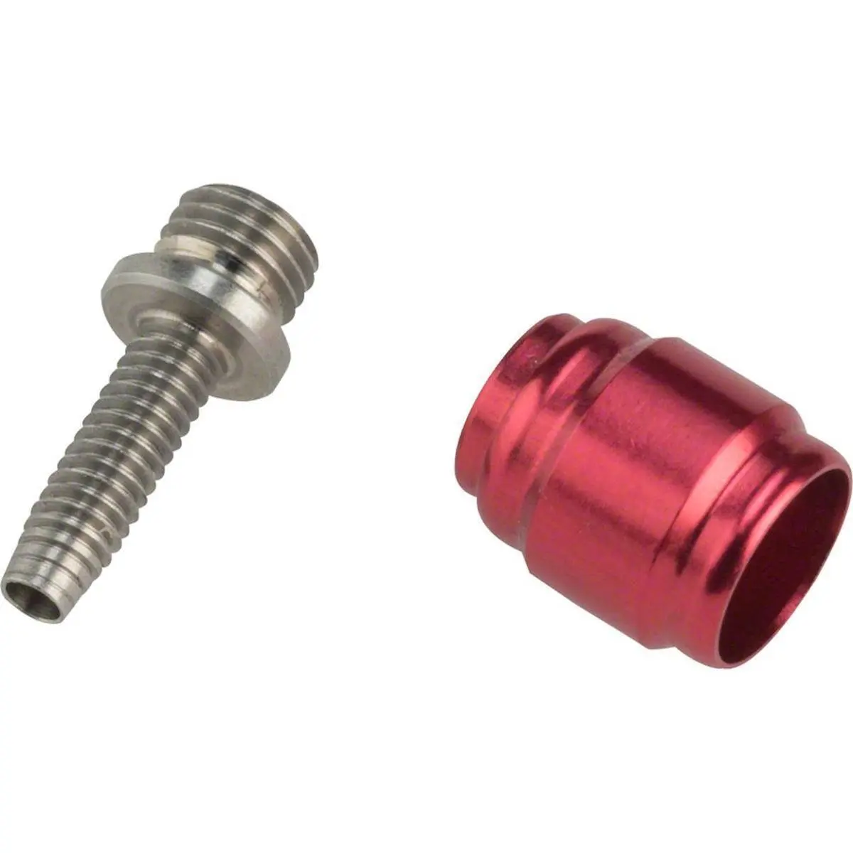 Image of Teile Sram Hose Fitting Kit Disc Brake Qty 1 - Sj (Olive)