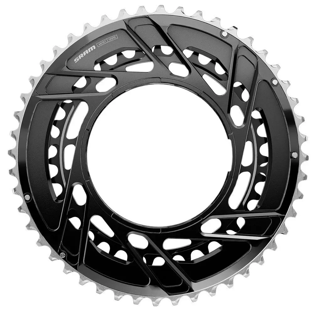 Doppelte Plattformen mit Leistungssensor Sram Force E1 Thread Mount 50x37 D