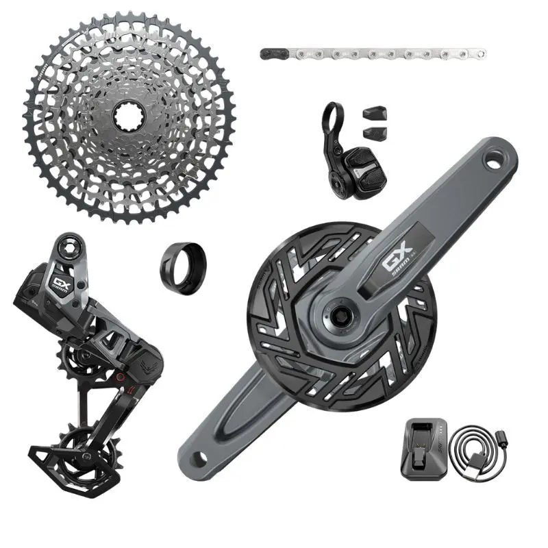 Vollständige Gruppe Sram GX T-TYPE EAGLE E-MTB AXS BOSCH ISIS 160 MM 36D (10-52)