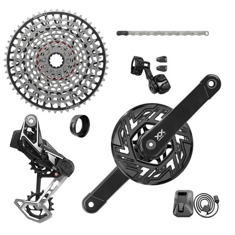 Gruppo completo Sram XX T-TYPE Eagle E-MTB AXS BOSCH ISIS 165 MM 36D (10-52)