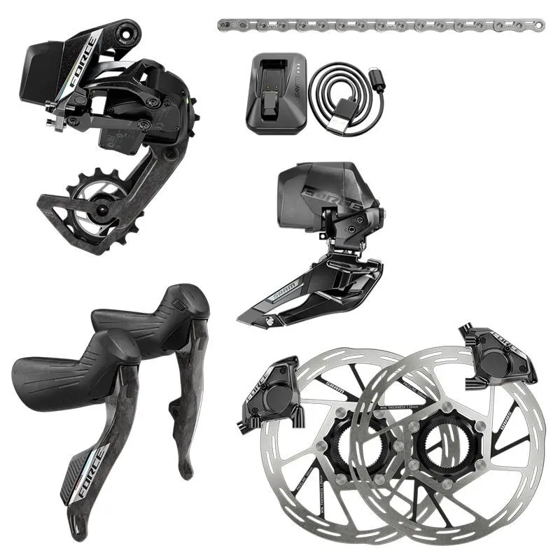 Velo Store - UK SRAM Complete bike group Sram Force AXS 2x E1 (x9) | Extra 10% off with Subscription, Postage £16.79 to UK Fedex.
