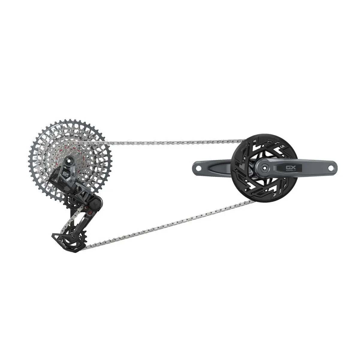 Kassettenübertragung Sram Groupe E-Mtb Gx Brose Isis Axs T-Type Clip-On 10/52