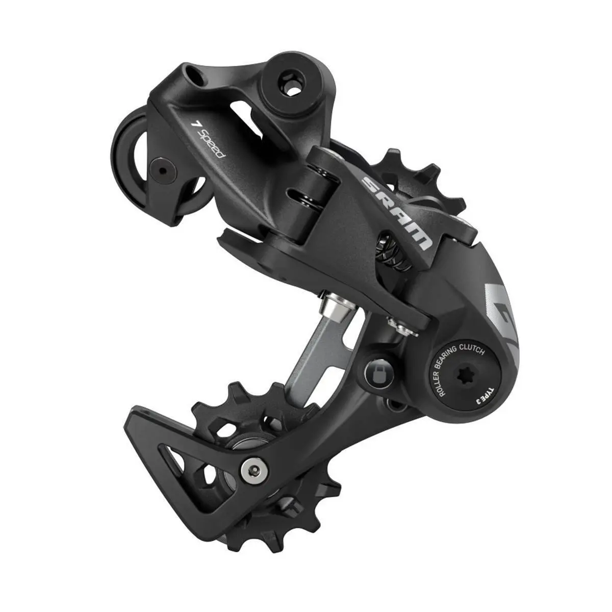 Deragliatore posteriore per mountain bike Sram Gx Dh 1X7Spd X-Horizon Medium Cage Blk
