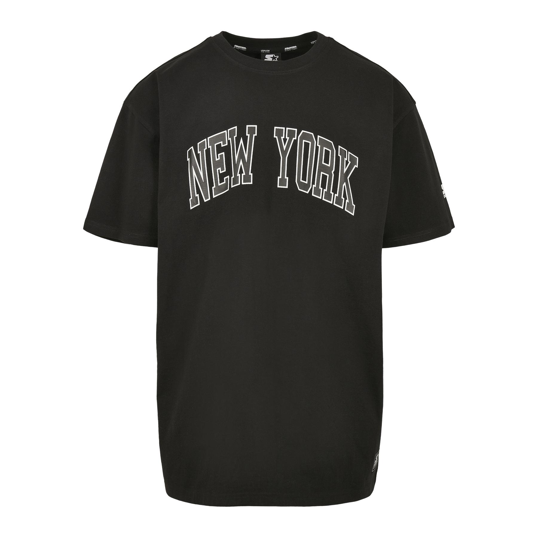 4053838566121 - T-Shirt NEW YORK TEE ST011 Black