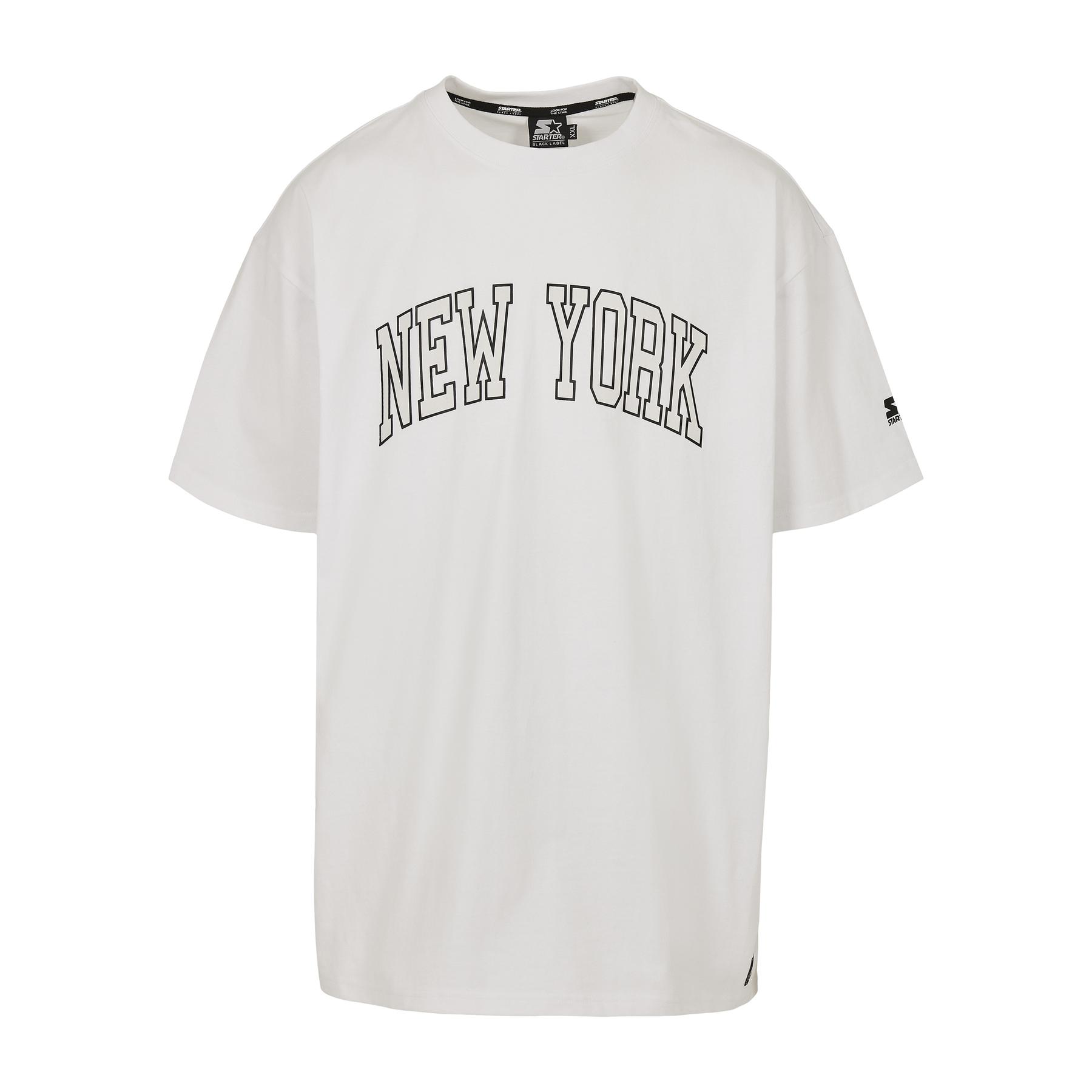 4053838566183 - T-Shirt NEW YORK TEE ST011 White