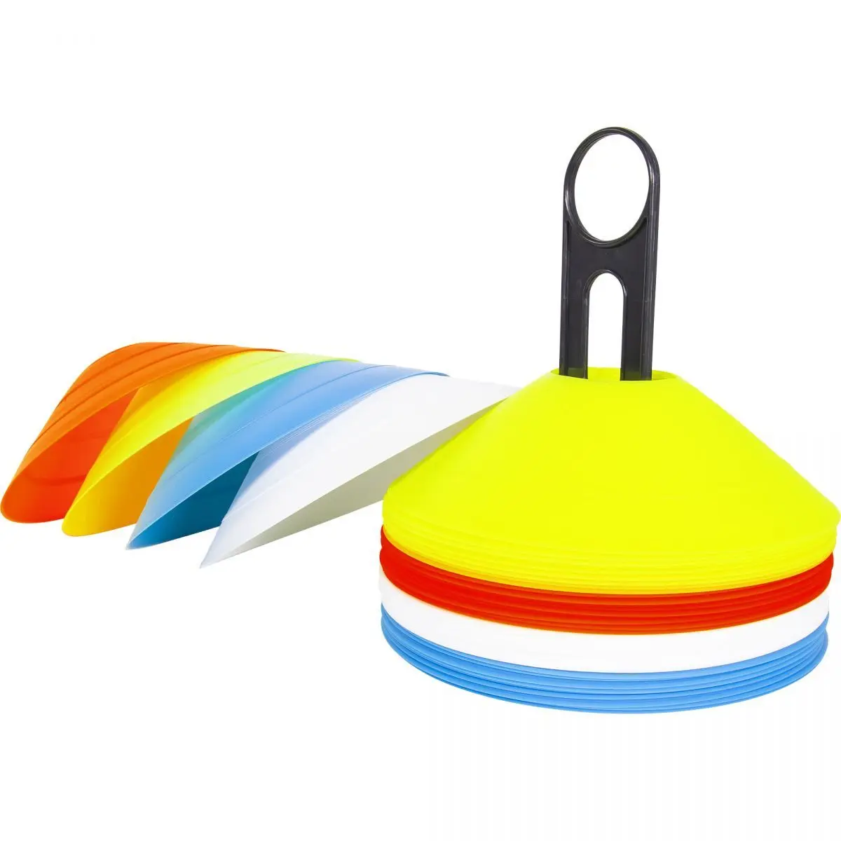 Satz von Trainingskegeln - Multicolore - unisex - Size: TU