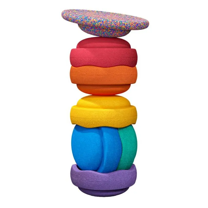 4260607087071 - Klassische Spielzeuge zur Förderung der Entwicklung Rainbow (x7)