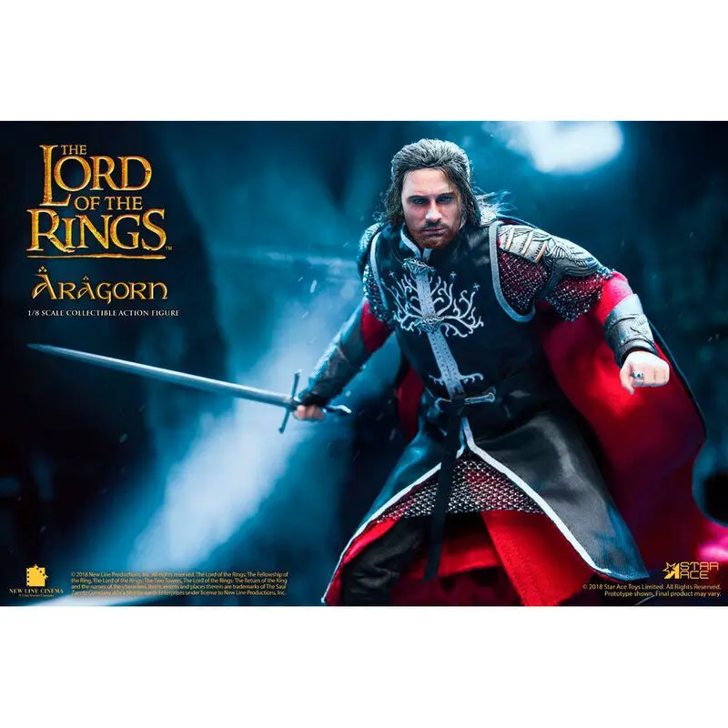 4897057888370 - Figurine Aragorn Real Master du Seigneur des Anneaux