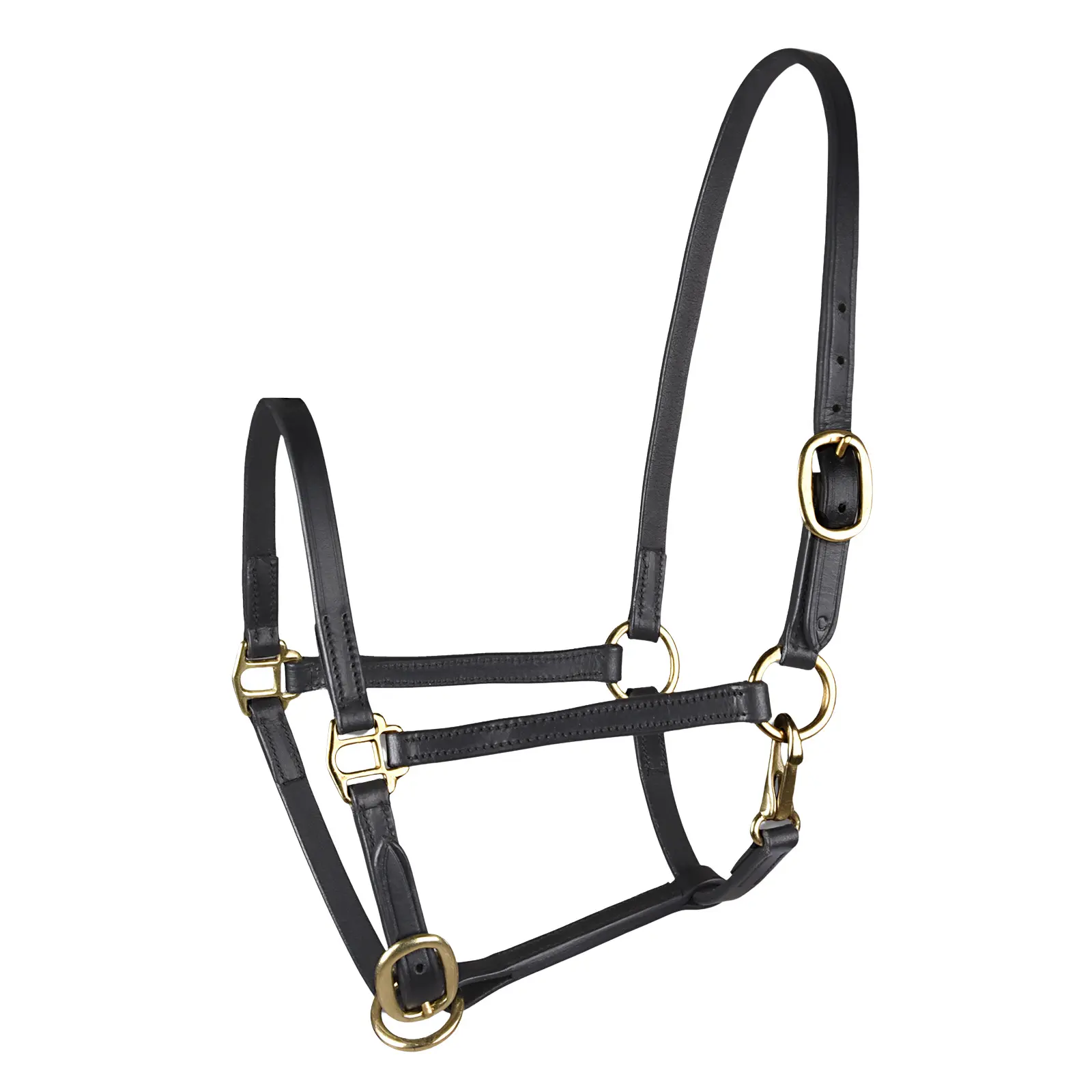 Comparer les prix de Licol de présentation pour cob en cuir Star