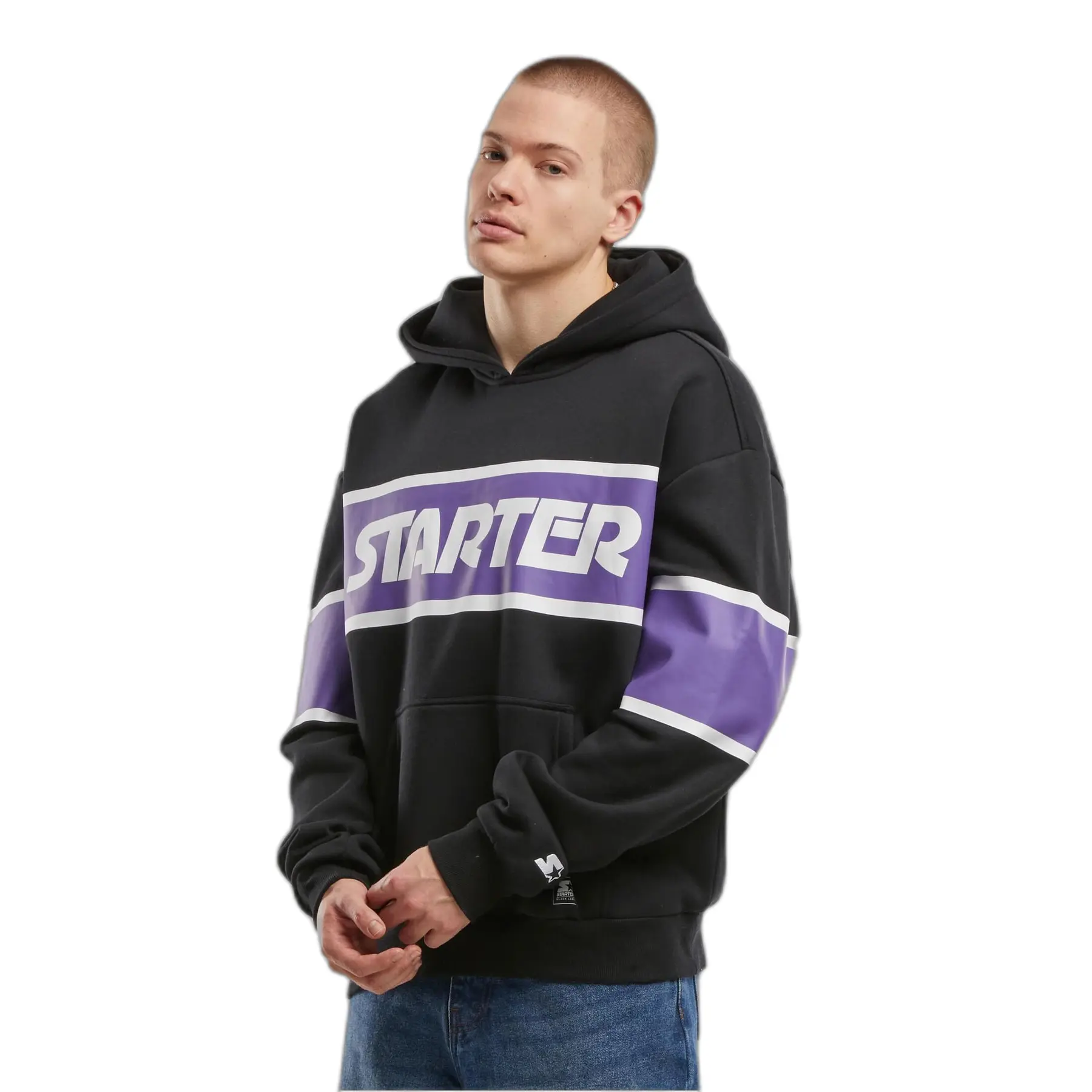 Hoodie Starter Starter Across Stripe